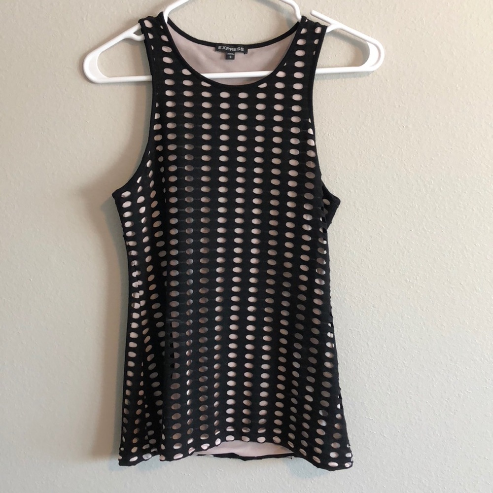 Express mesh tank top.